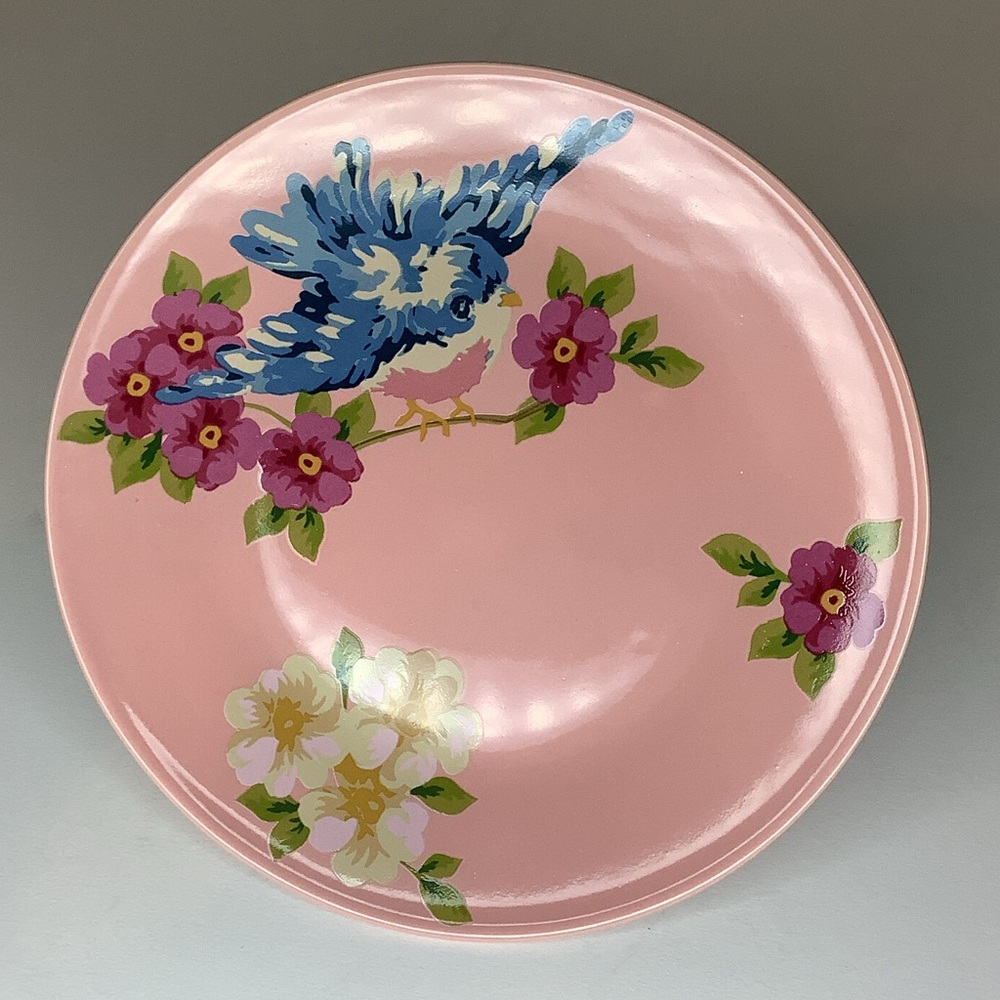 Rosie B Farmer Songbird Garden Bluebird Salad or Breakfast Plate 8”